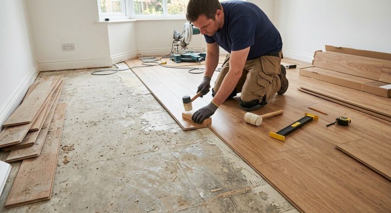 Laminate Floor Installation in Acton, MA