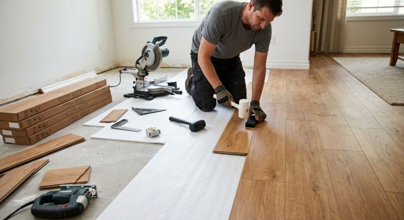 Laminate Floor Installation in Boston, MA