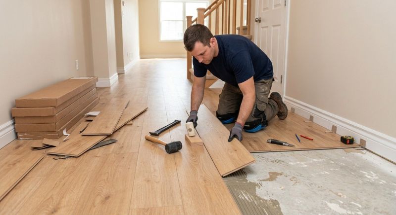 Laminate Floor Installation in Brighton, MA