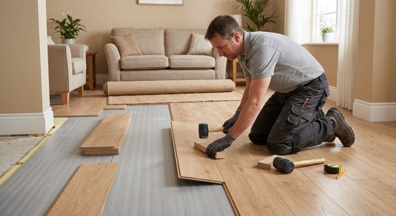 Laminate Floor Installation in Everett, MA