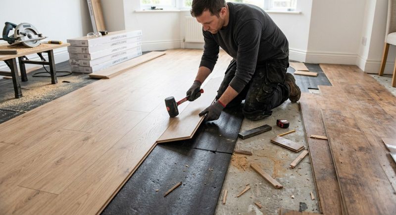 Laminate Floor Installation in Hingham, MA