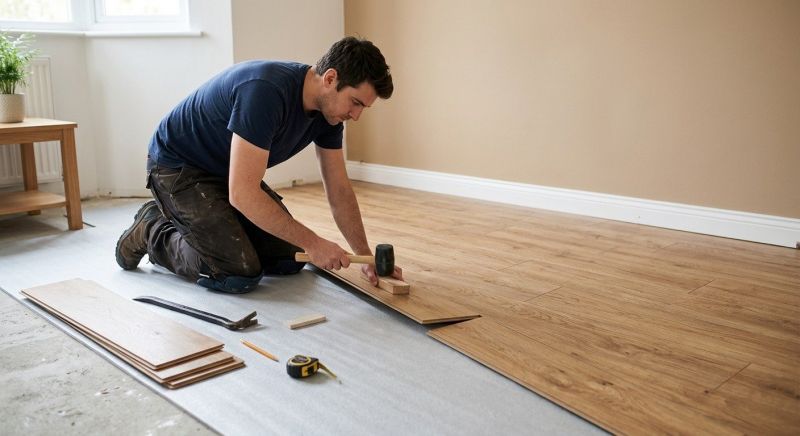 Laminate Floor Replacement in Chelmsford, MA