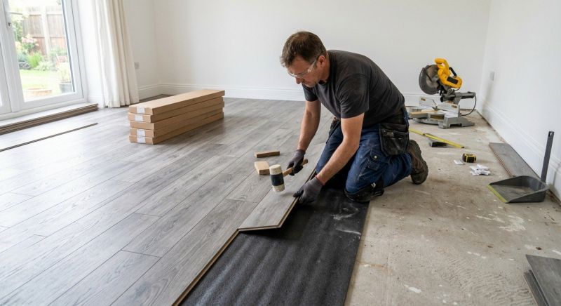 Laminate Floor Replacement in Cohasset, MA