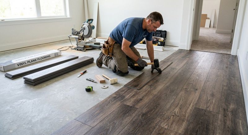 Linoleum Floor Installation in Braintree, MA