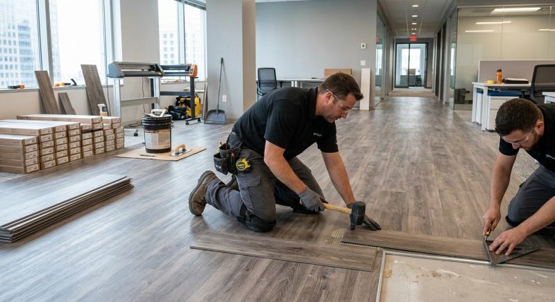 Linoleum Floor Installation in Wellesley, MA