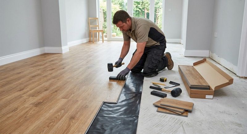 Luxury Vinyl Tile Installation in Acton, MA