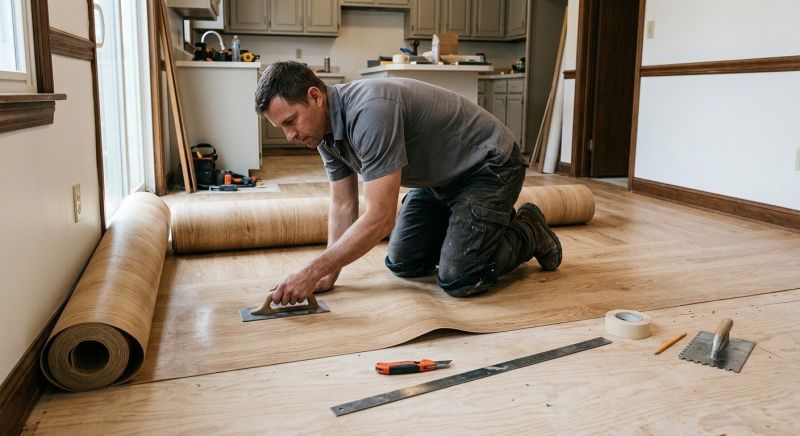 Sheet Flooring Installation in Gloucester, MA