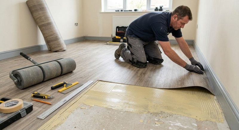 Sheet Flooring Installation in Middleton, MA