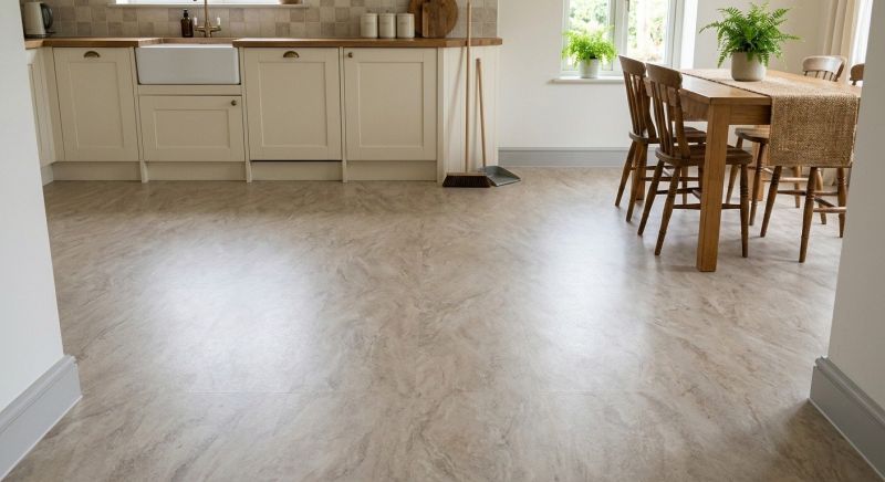 Sheet Linoleum Installation in Brookline, MA