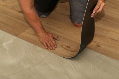 Sheet Linoleum Installation in Chelmsford, MA