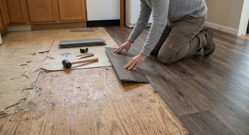 Vinyl Flooring Installation in Acton, MA