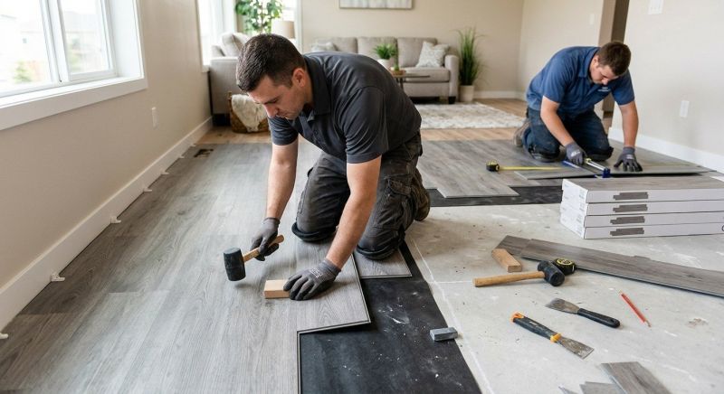 Vinyl Flooring Installation in Hingham, MA
