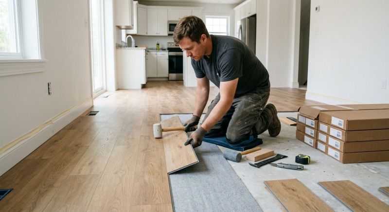 Vinyl Flooring Installation in Jamaica Plain, MA