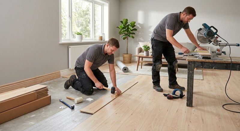 Wood Laminate Installation in Essex County, MA